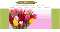 Desktop Screenshot of dandlflowers.com